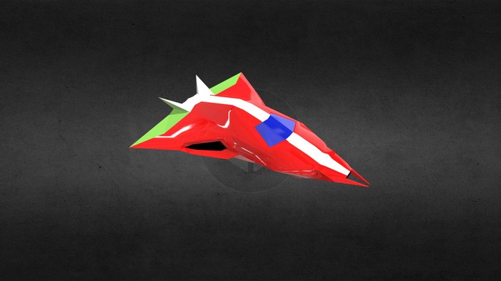 Start Ship Fighter 3D Model