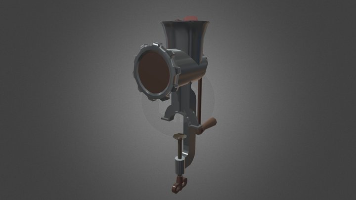 Meat Grinder Low 3D Model