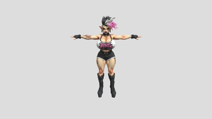 Rebel Ink 3D Model