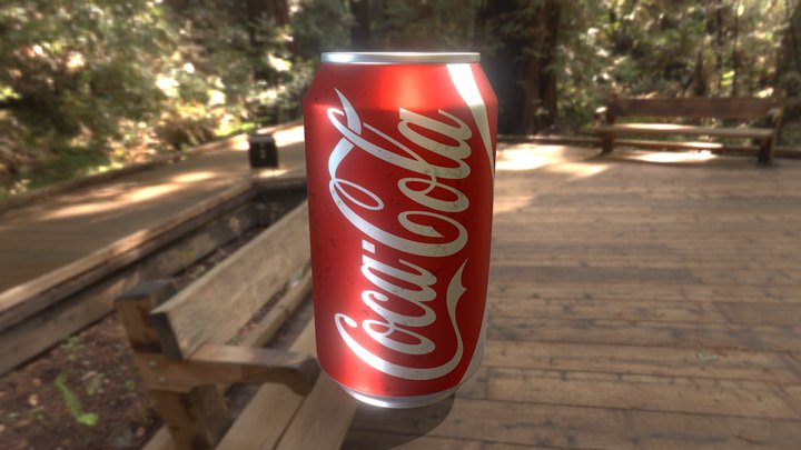 TIN CAN COKE 3D Model