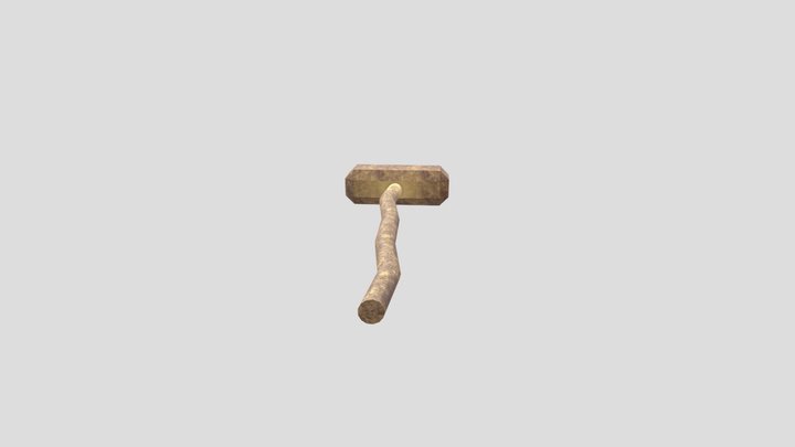 Large Hammer 3D Model