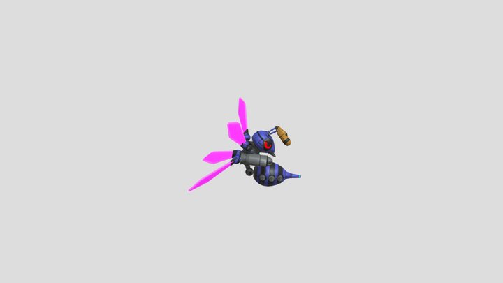 Buzzbomber (Sonic Generations) 3D Model