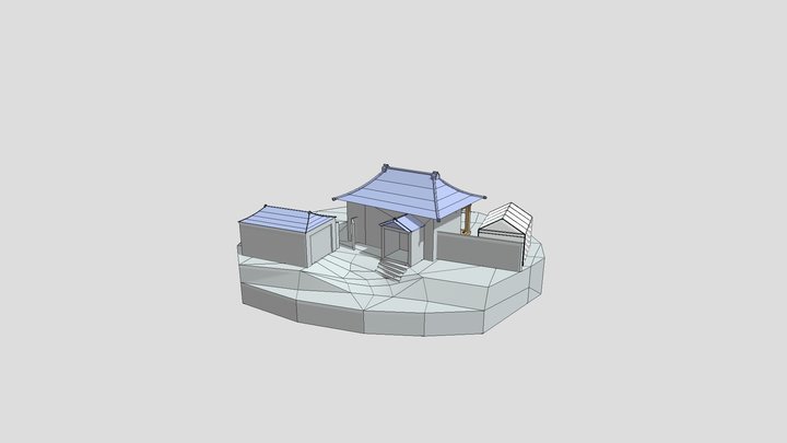 1IGP25E-grandma's japanese house 3D Model