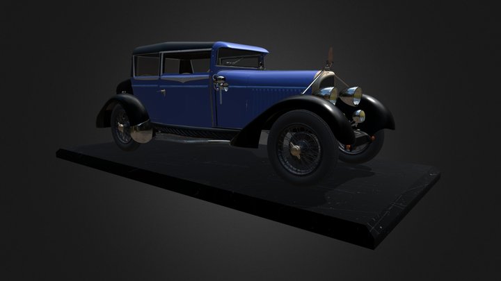 Automobile Voisin C14 – Modelo 3D gratuito STL
