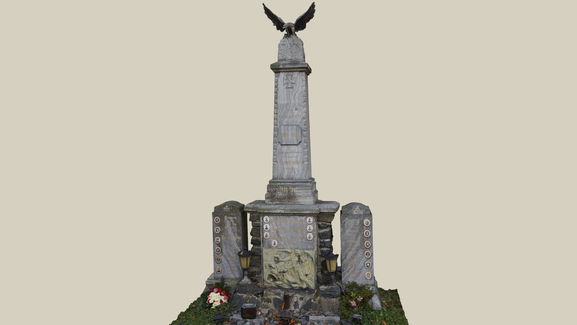 Kriegerdenkmal — Sketchfab embed 3D viewer