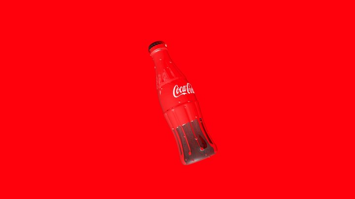 Coca-Cola Bottle 3D Model