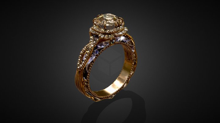Venetian Ring VR 3D Model