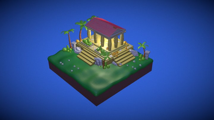 Temple_test1 3D Model