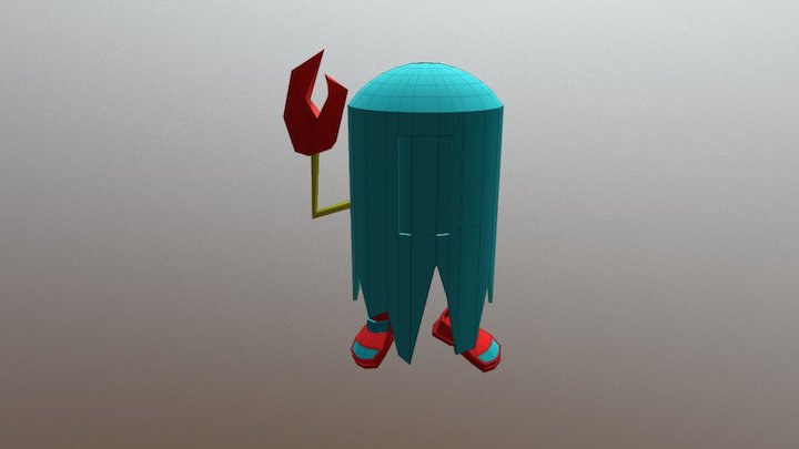 Ghosty 3D Model