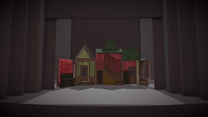 "Мышьяк и кружева" Бугрым Наталья 3ХТС 3D Model
