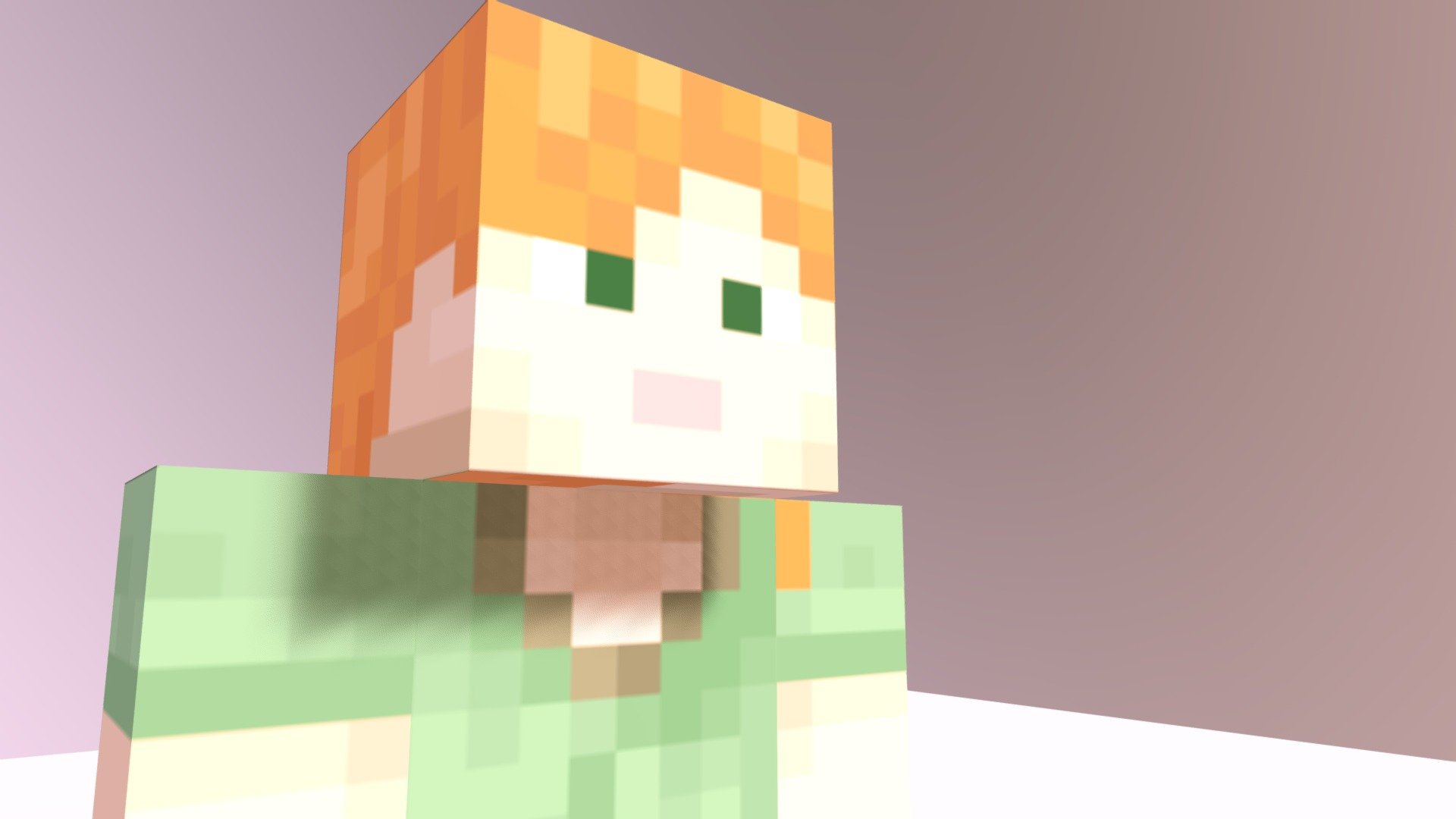 Minecraft Alex - Download Free 3D model by Cheese 🧀 (@cheeselmaolol ...