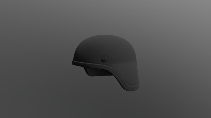 Tactical PASGT Helmet 3D Model