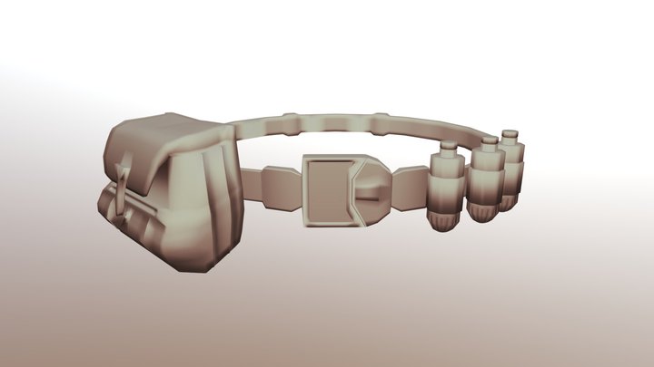 Hero Prop / Belt 3D Model