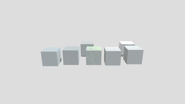 Baked Blender Matierals 72 3D Model