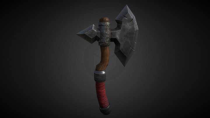 mesh_axe_low 3D Model