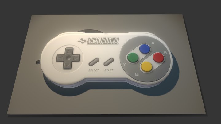3D Controller Model 3D Model