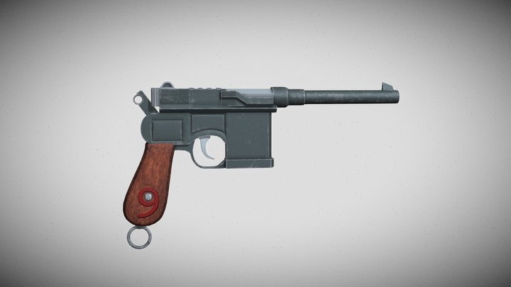MauserC96 3D Model