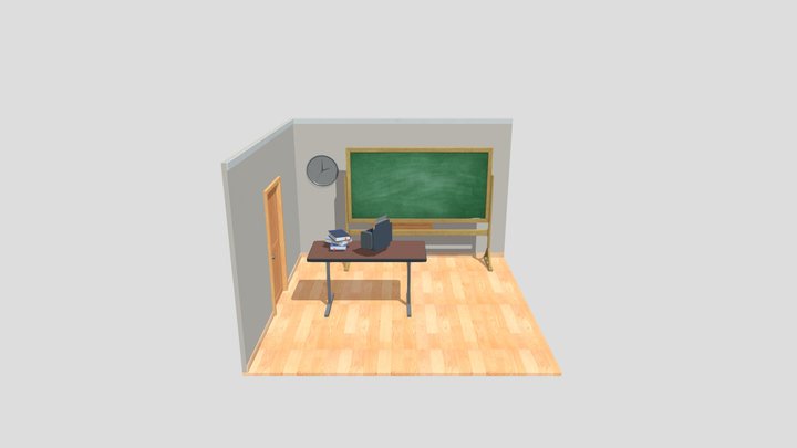 Classroom 3D Model