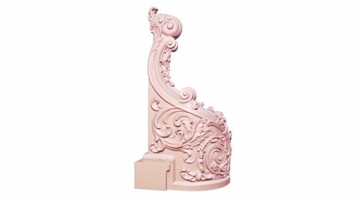 carved pillar 3D Model