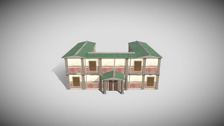 Two Floor Houshold 3D Model
