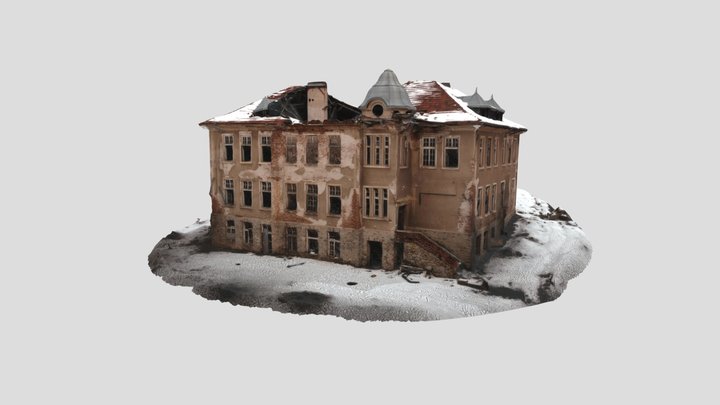 Abandoned building 3D Model