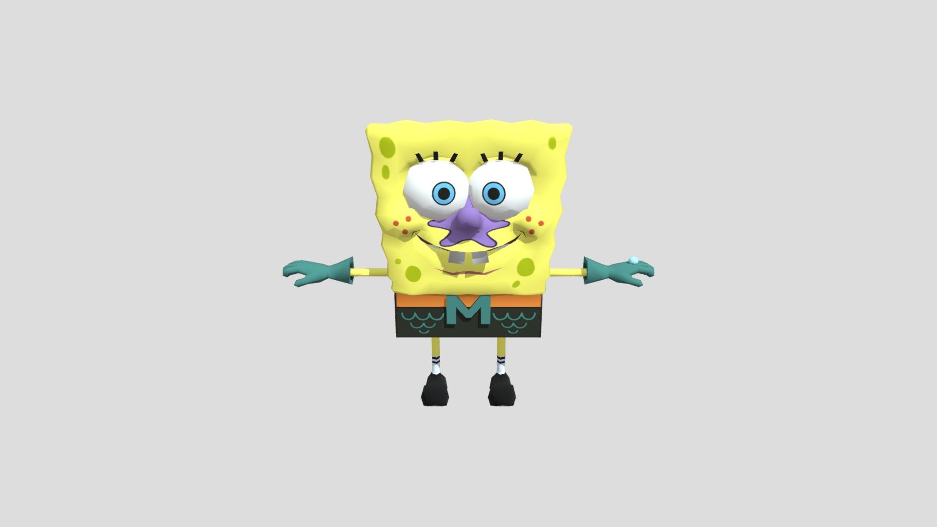 GameCube - The SpongeBob SquarePants Movie - Spo - Download Free 3D ...