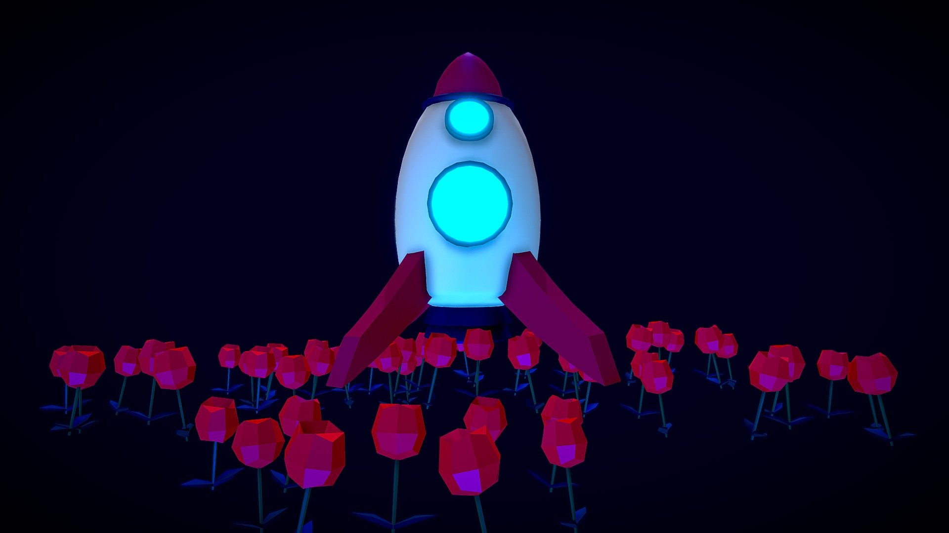 Rocket — Sketchfab embed 3D viewer