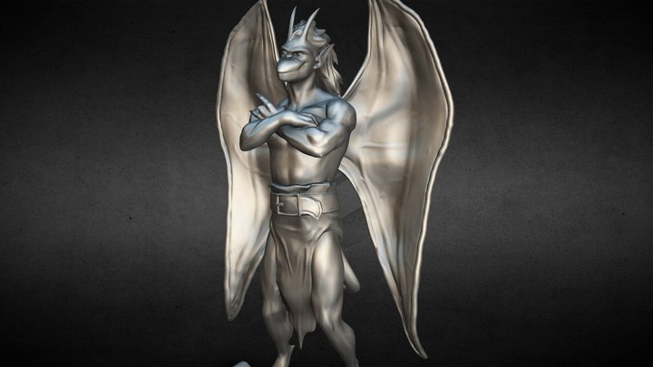 BROOKLIN GARGOYLES DISNEY 3D Model