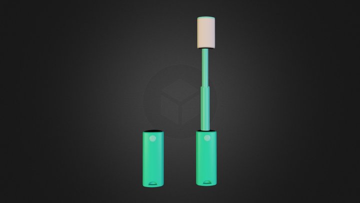 Back Hand - retractable lotion applicatior 3D Model