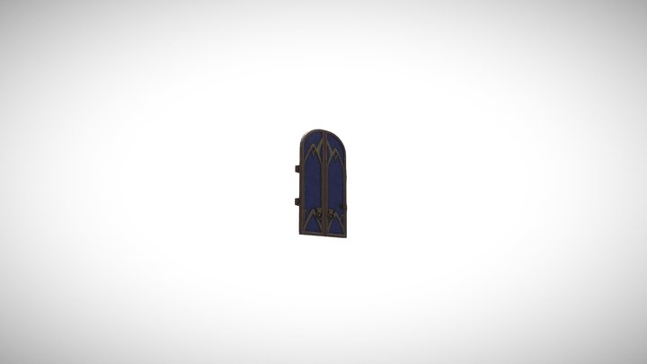 Cartenon Temple Gate 3D Model