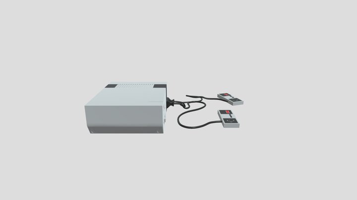 Nintendo console 3D Model