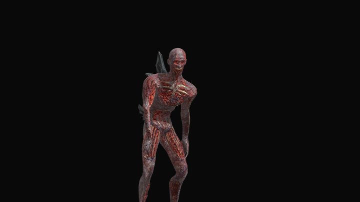 Corrupted Undead 3D Model