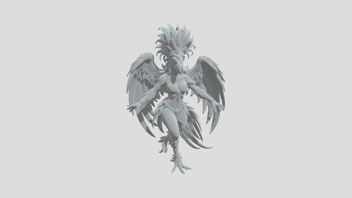 Bird Folk 3D Model