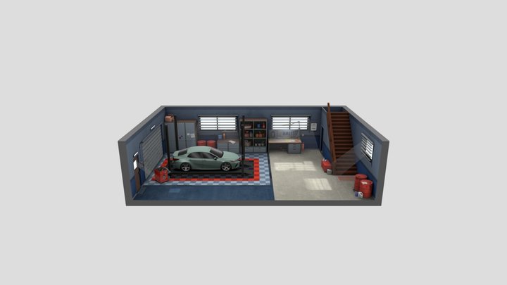 Garage 3D Model