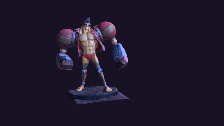 Franky (One Piece) 3D Model