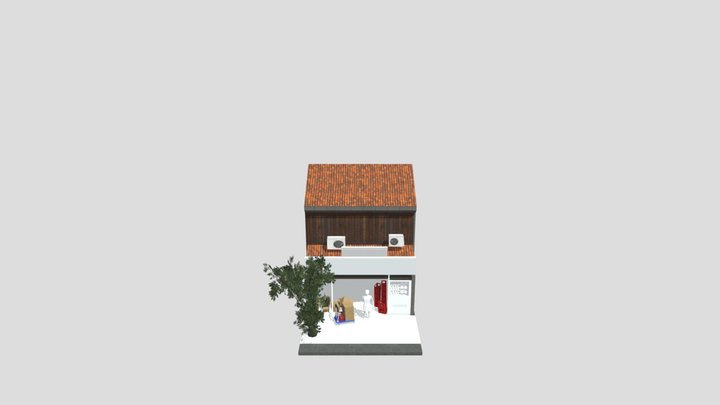DAE Rowhomes - Japan 3D Model