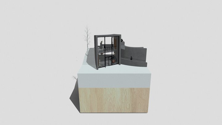 Section Chunk Model 3D Model