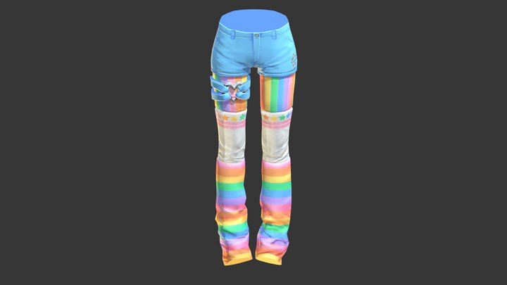 Starchild Pants 3D Model