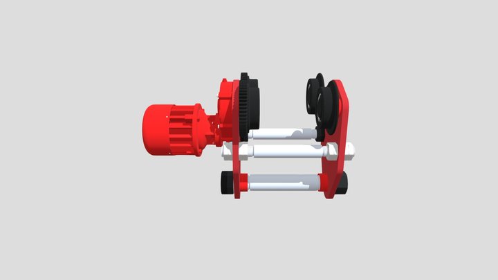 16t跑车 3D Model