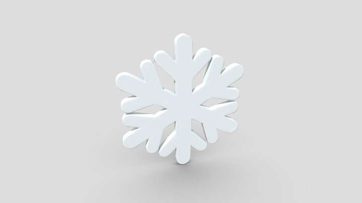CC0 - Snowflake – Modèle 3D gratuit STL