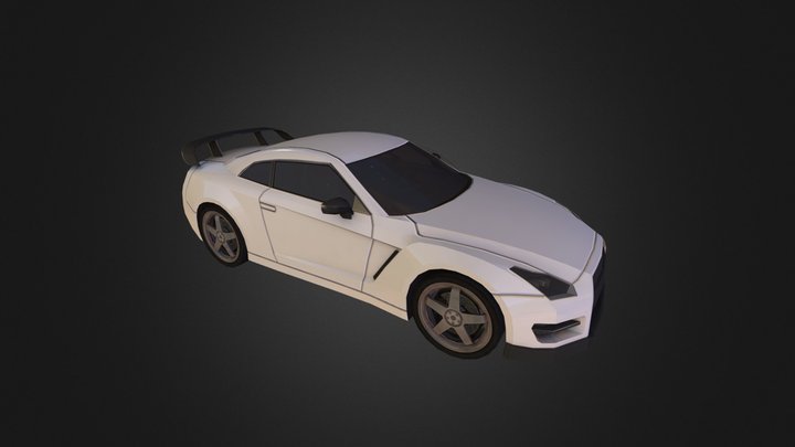 Fantastic Race Car 8 3D Model