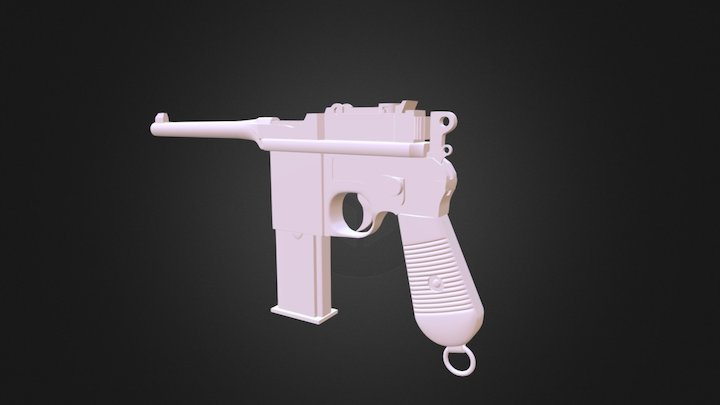 Mauser M712 (Highpoly) 3D Model