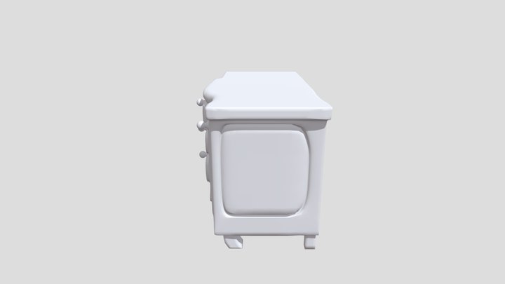 Chest Of Drawers 3D Model