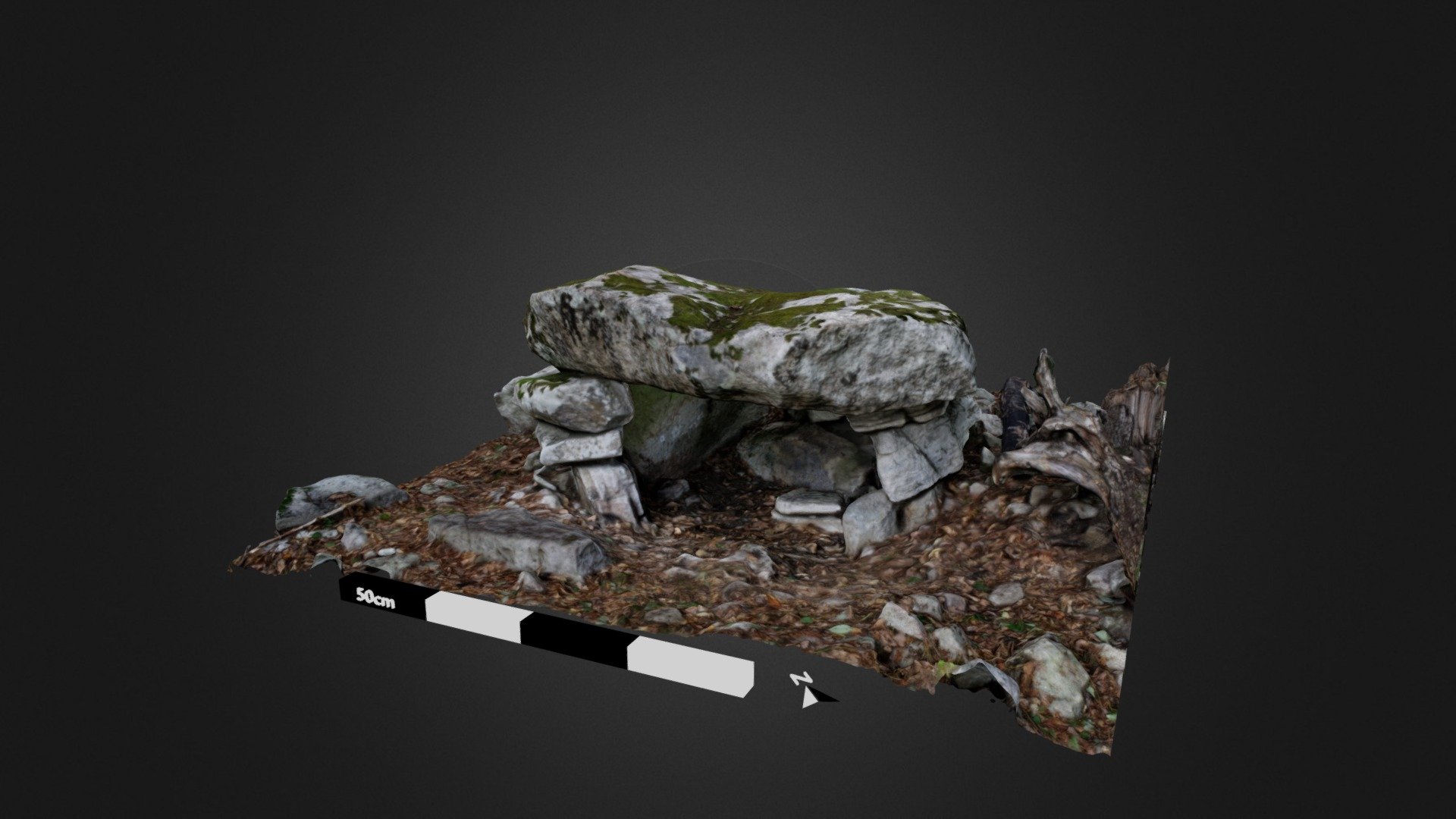 Composite dolmen Spunetam-2 (detailed)