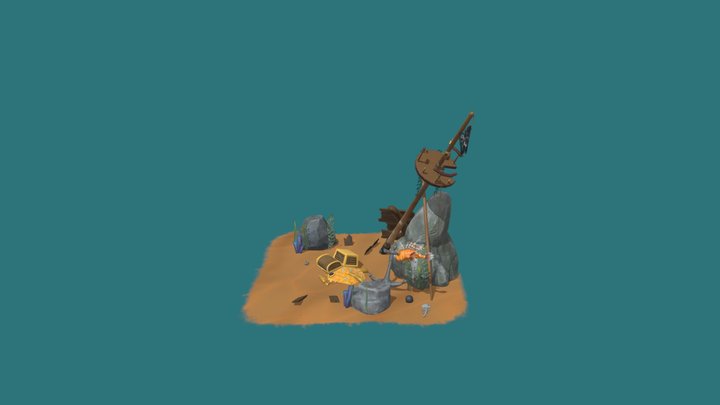 Sunken Bounty 3D Model