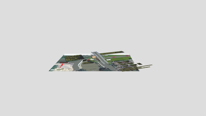 อุบัติเหตุ จ.ปทุมธานี อ.ธัญญบุรี 31-12-68 3D Model