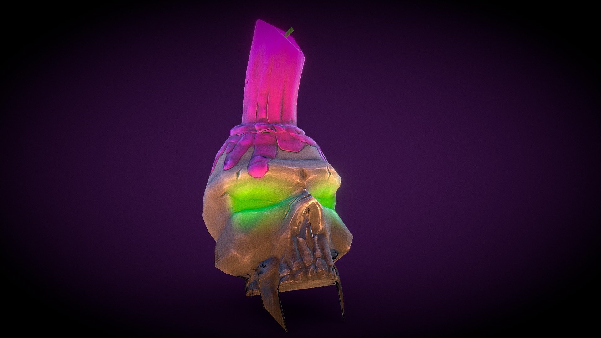 Scented Candle Skull