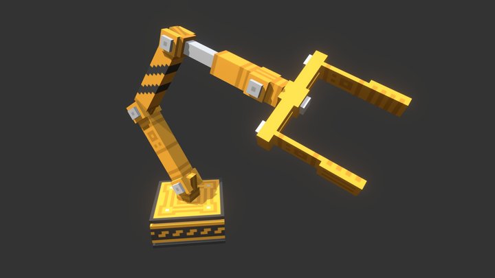 Wild Origin: Robotic Arm 3D Model