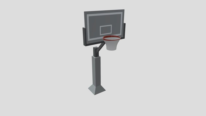 Basketball Hoop 3D Model