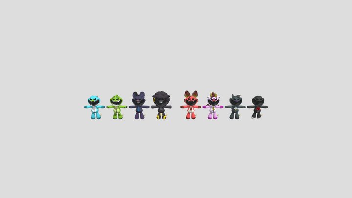 poppy_playtime_chapter_4_-_nightmare_critters 3D Model